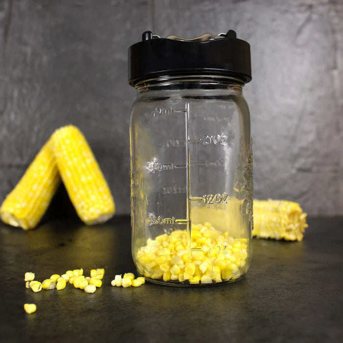 Microplane Mason Jar Corn Stripper