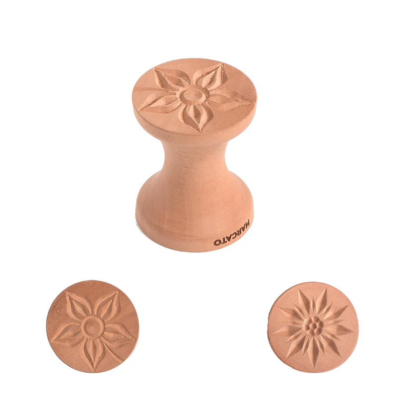 Marcato Corzetto Stamp – Star + Flower