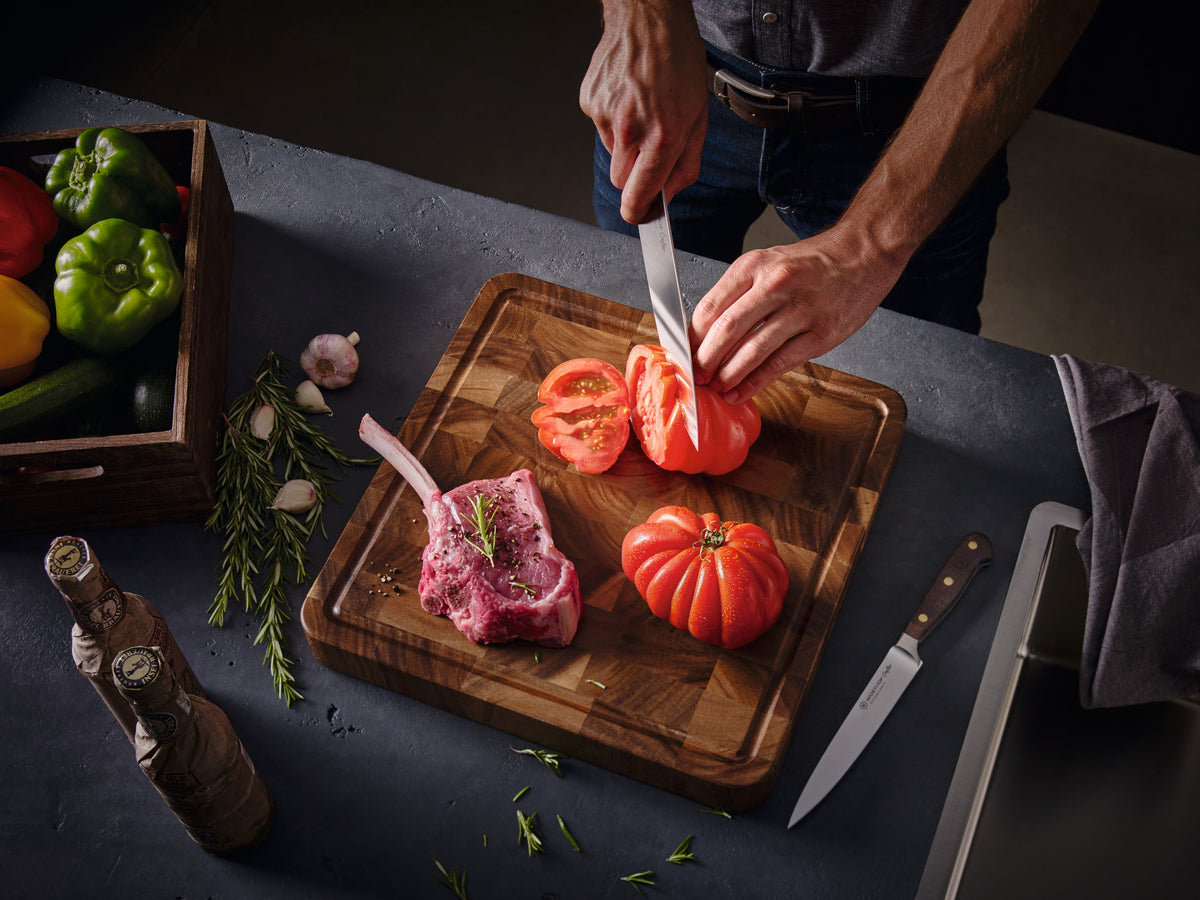 Wüsthof Crafter Serrated Utility Knife – 5" Wusthof by Kitchen Niche