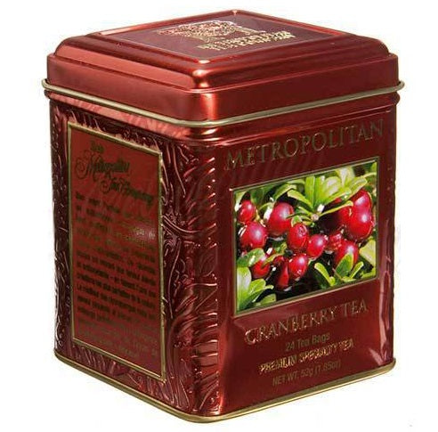 Metropolitan Tea Company Cranberry Tea 24 Tea Bags by Kitchen Niche