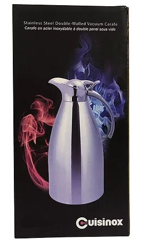 Cuisinox 2 L Double Wall Stainless Steel Carafe by Kitchen Niche