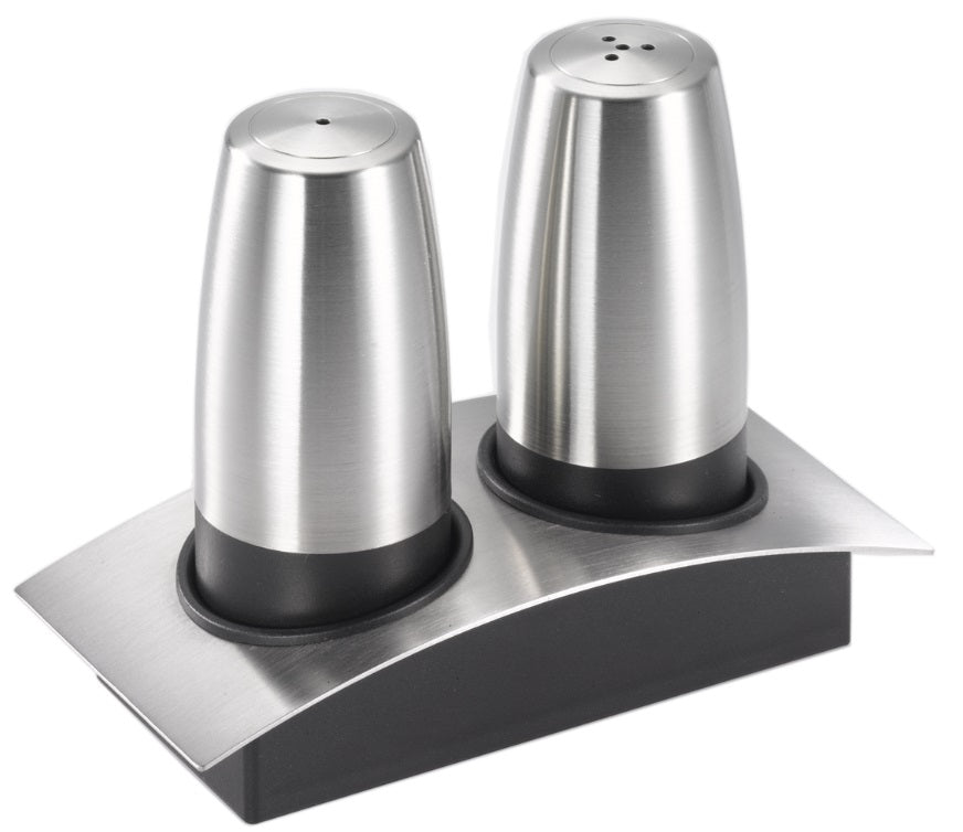 Cuisinox Salt &amp; Pepper Shaker Set with Caddy by Kitchen Niche