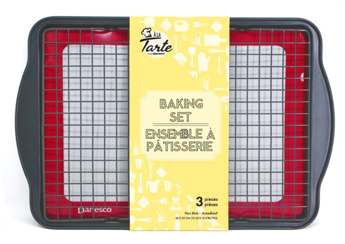 Danesco A La Tarte 3-Piece Baking Set by Kitchen Niche