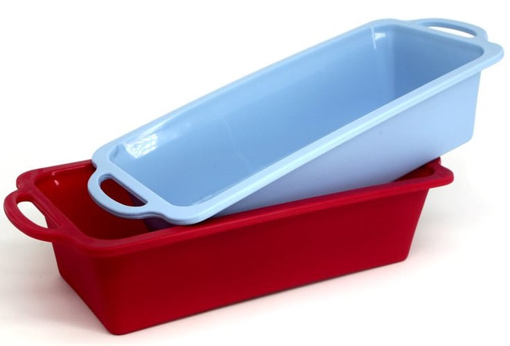 Danesco A La Tarte Blue Silicone Loaf Pan by Kitchen Niche