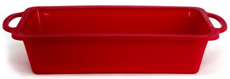 Danesco A La Tarte Red Silicone Loaf Pan by Kitchen Niche