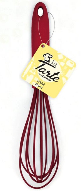 Danesco A La Tarte Red Silicone Whisk by Kitchen Niche