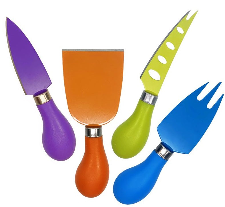 Danesco Colorful Cheese Knife Set by Kitchen Niche