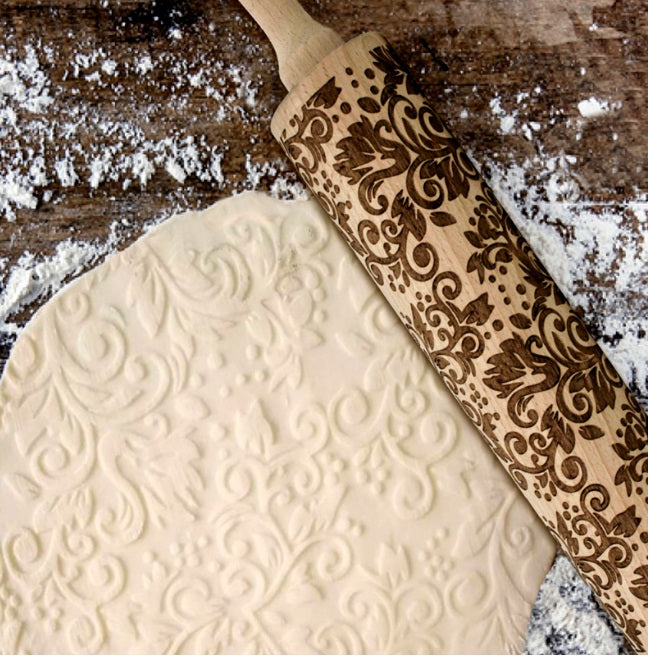 Danesco Embossed Rolling Pin by Kitchen Niche