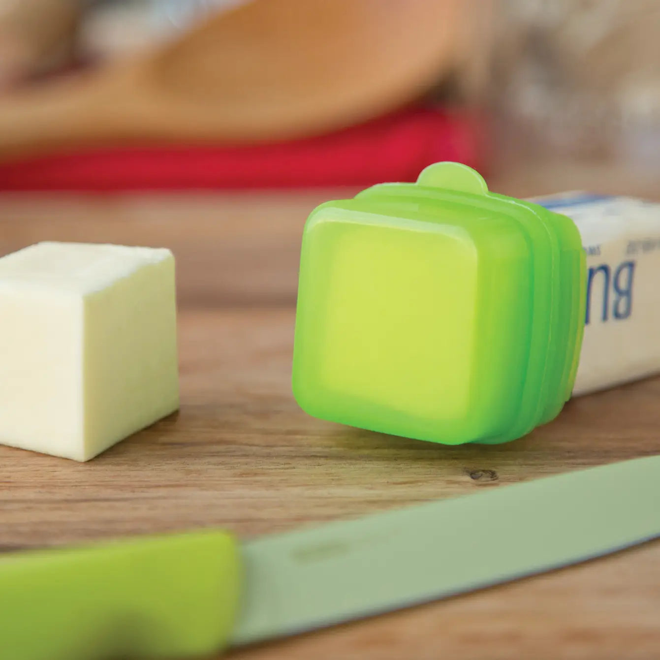 KitchenArt Measuring Butter Cover with Portion Guide