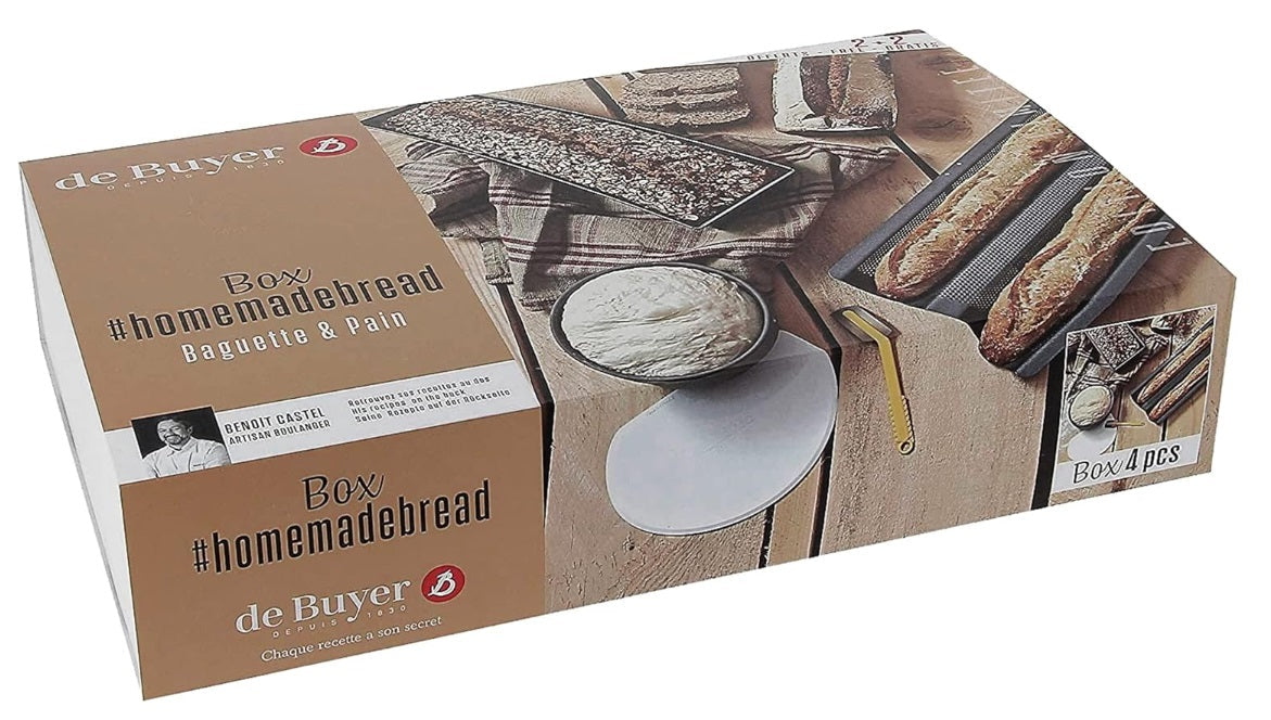 DeBuyer Baguette and Loaf Bread Making Gift Set De Buyer by Kitchen Niche