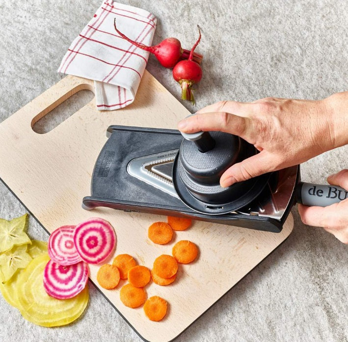 DeBuyer Kobra Mandolin Axis 19.3 Degree Professional Mandoline Slicer De Buyer by Kitchen Niche