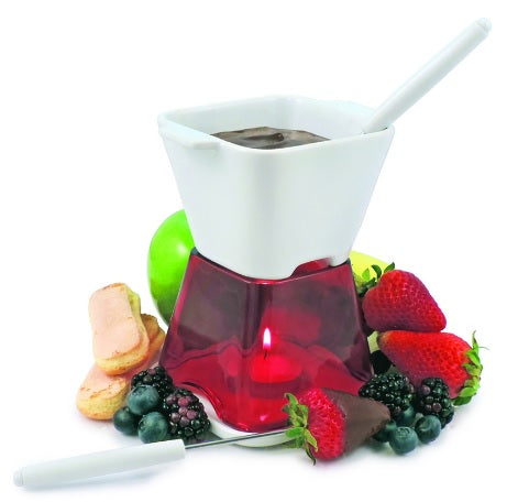 Swissmar Deco 6-pc Chocolate Fondue Set by Kitchen Niche