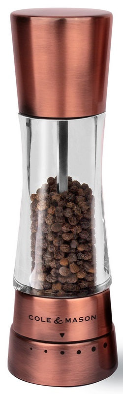 Cole & Mason Derwent Copper Pepper Mill by Kitchen Niche