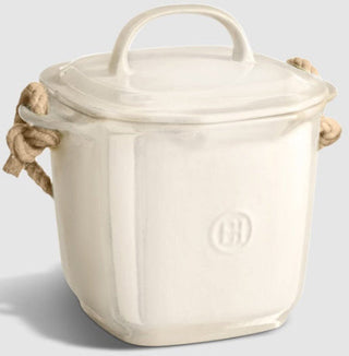 Emile Henry Compost Bin Clay Beige