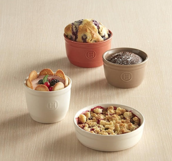 Emile Henry Creme Brulee Ramekin Dish Clay Emile Henry by Kitchen Niche