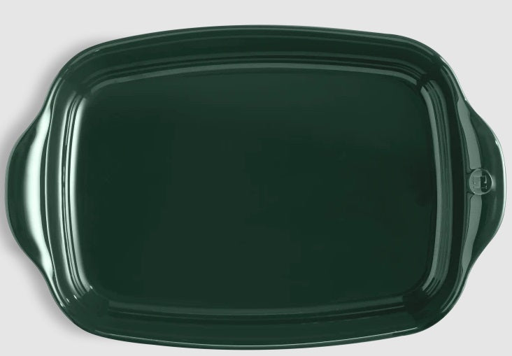 Emile Henry Large Rectangular Baking Dish Cedar Green Emile Henry by Kitchen Niche
