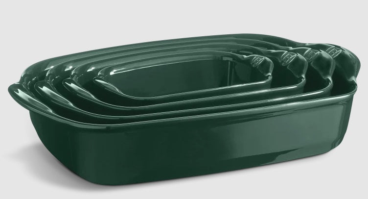 Emile Henry Large Rectangular Baking Dish Cedar Green Emile Henry by Kitchen Niche