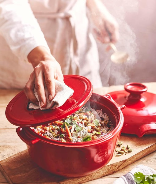 Emile Henry Rice Pot Charcoal Black Emile Henry by Kitchen Niche