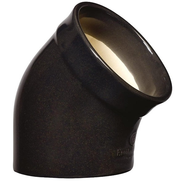Emile Henry Salt Pig Truffle Black Emile Henry by Kitchen Niche
