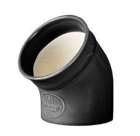 Emile Henry Salt Pig Truffle Black Emile Henry by Kitchen Niche