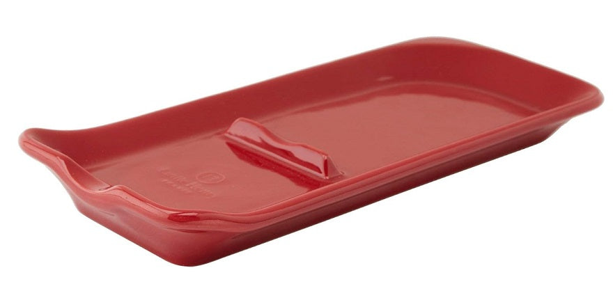 Emile Henry Spoon Rest Burgundy Red Emile Henry by Kitchen Niche