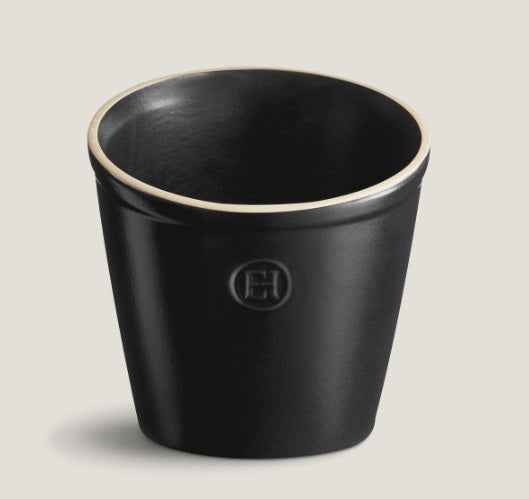 Emile Henry Utensil Holder Truffle Black Emile Henry by Kitchen Niche