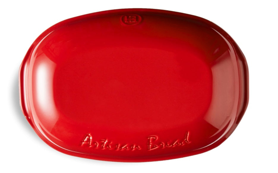 Emile Henry Artisan Loaf Bread Baker Burgundy Red by Kitchen Niche