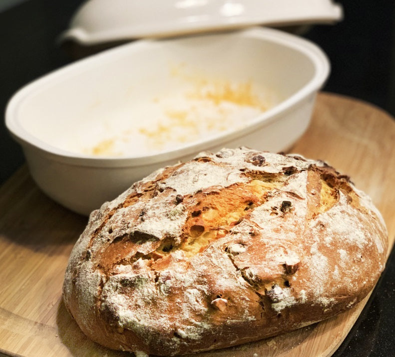 Emile Henry Artisan Loaf Bread Baker Clay by Kitchen Niche