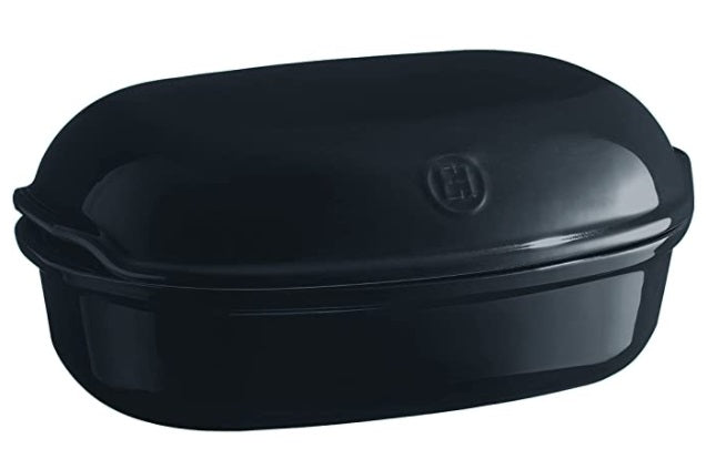 Emile Henry Artisan Loaf Bread Baker Midnight Blue by Kitchen Niche