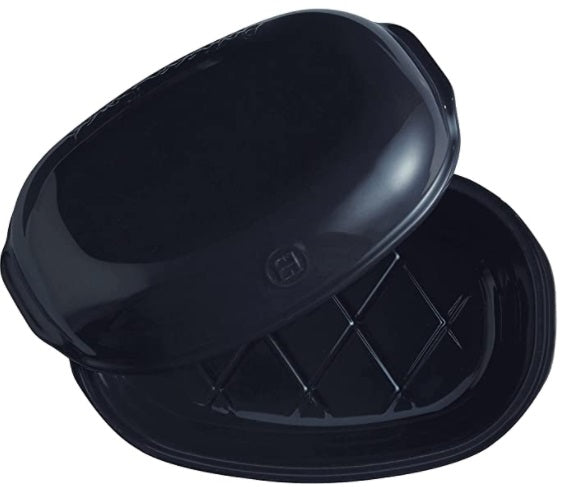 Emile Henry Artisan Loaf Bread Baker Midnight Blue by Kitchen Niche