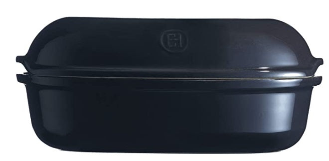 Emile Henry Artisan Loaf Bread Baker Midnight Blue by Kitchen Niche