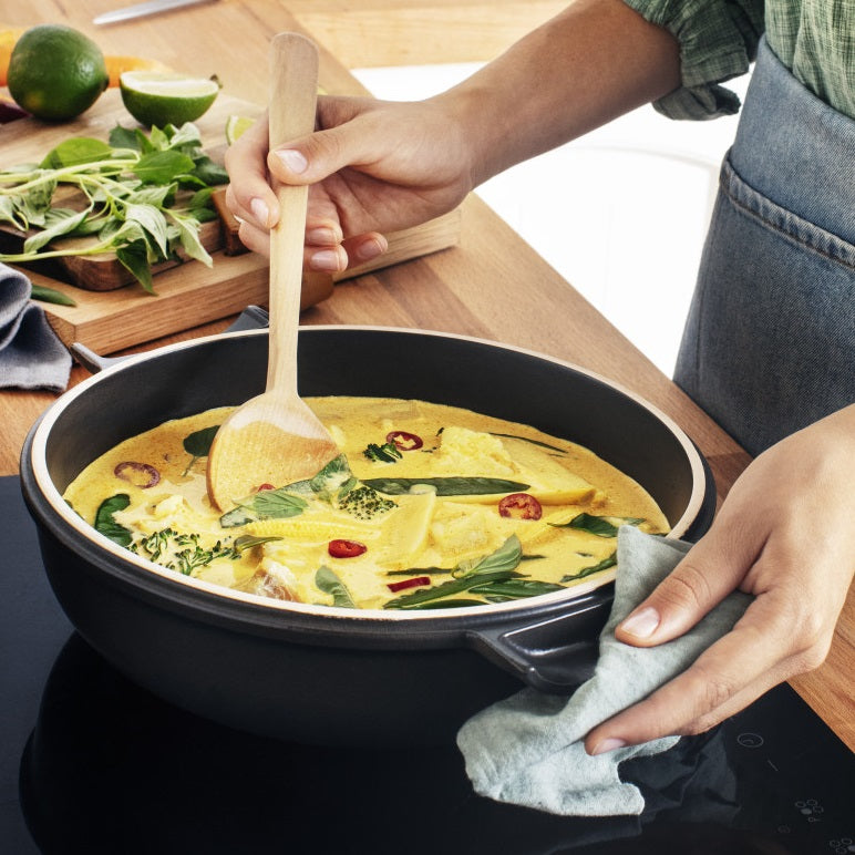 Emile Henry Delight Braiser Slate 2.5L by Kitchen Niche