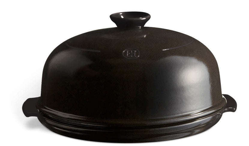 Emile Henry Bread Cloche Charcoal Black by Kitchen Niche
