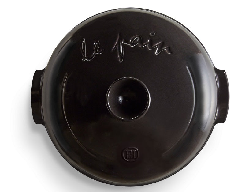 Emile Henry Bread Cloche Charcoal Black by Kitchen Niche