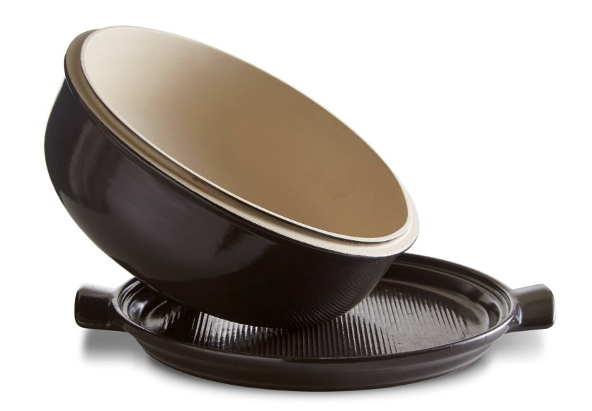 Emile Henry Bread Cloche Charcoal Black by Kitchen Niche