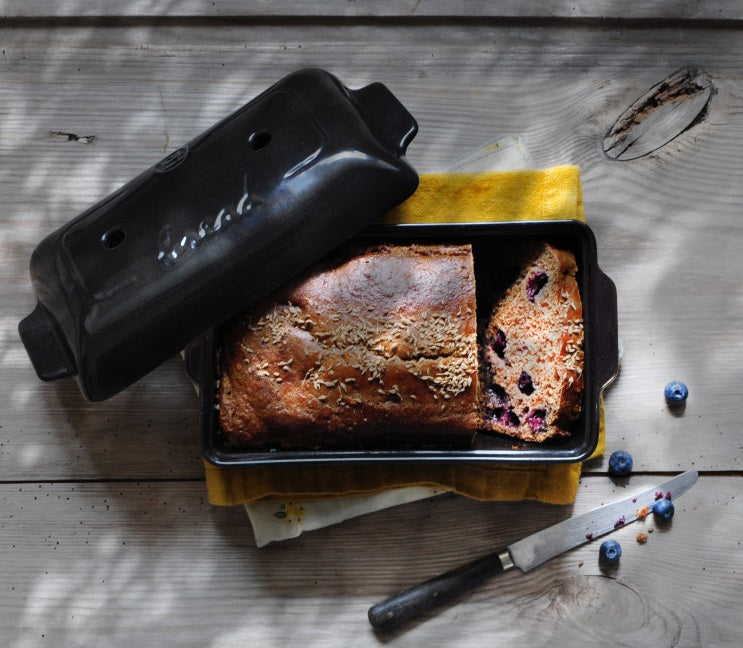 Emile Henry Bread Loaf Baker Charcoal by Kitchen Niche