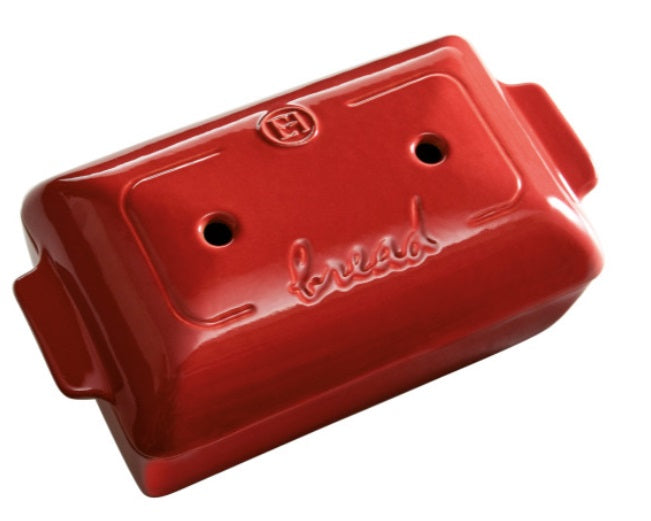 Emile Henry Bread Loaf Baker Burgundy Red by Kitchen Niche