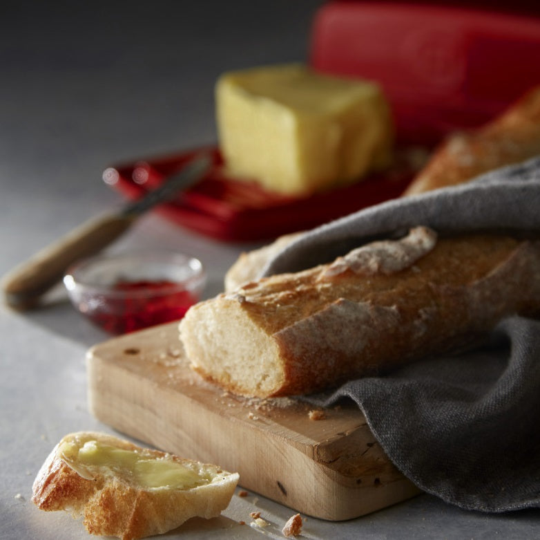 Emile Henry Butter Dish Clay by Kitchen Niche