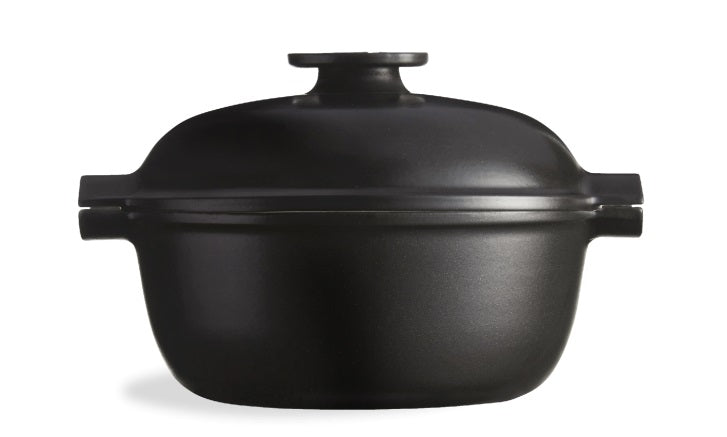 Emile Henry Delight Casserole Slate 4L by Kitchen Niche