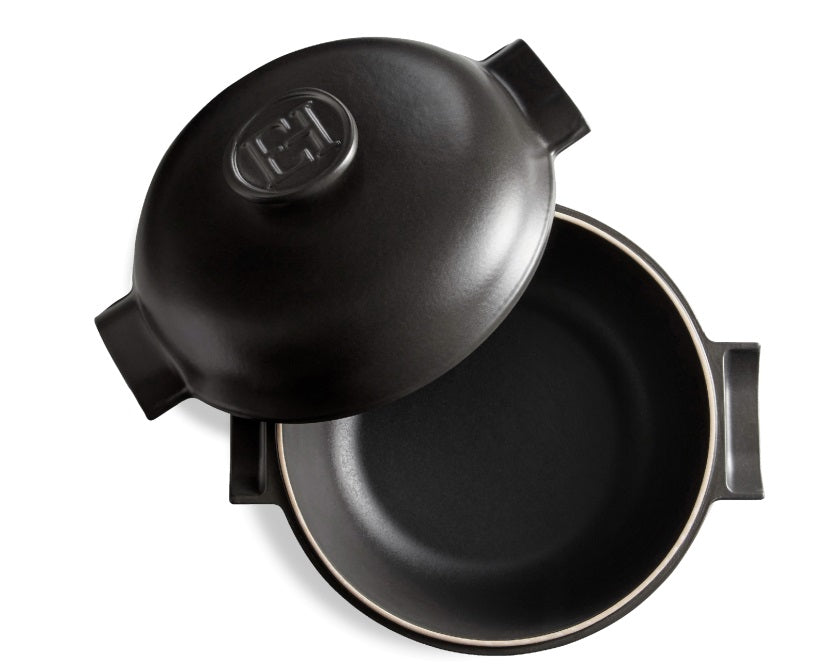 Emile Henry Delight Casserole Slate 4L by Kitchen Niche