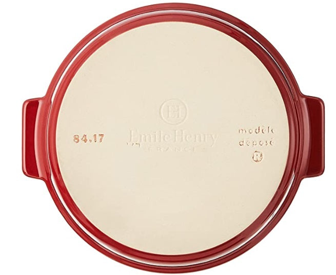 Emile Henry Cheese Baker Burgundy Red by Kitchen Niche