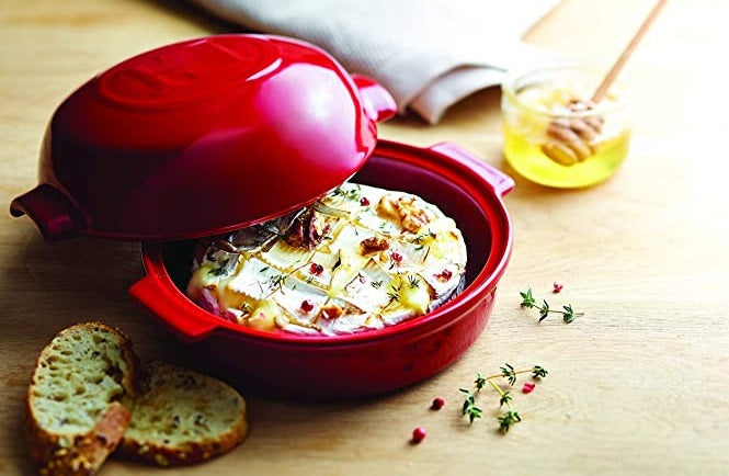 Emile Henry Cheese Baker Burgundy Red by Kitchen Niche