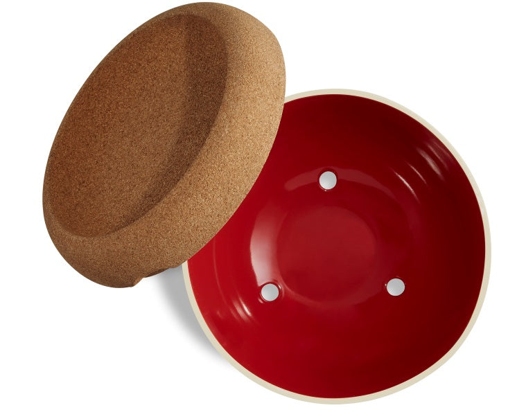 Emile Henry Deep Storage Bowl Burgundy Red by Kitchen Niche