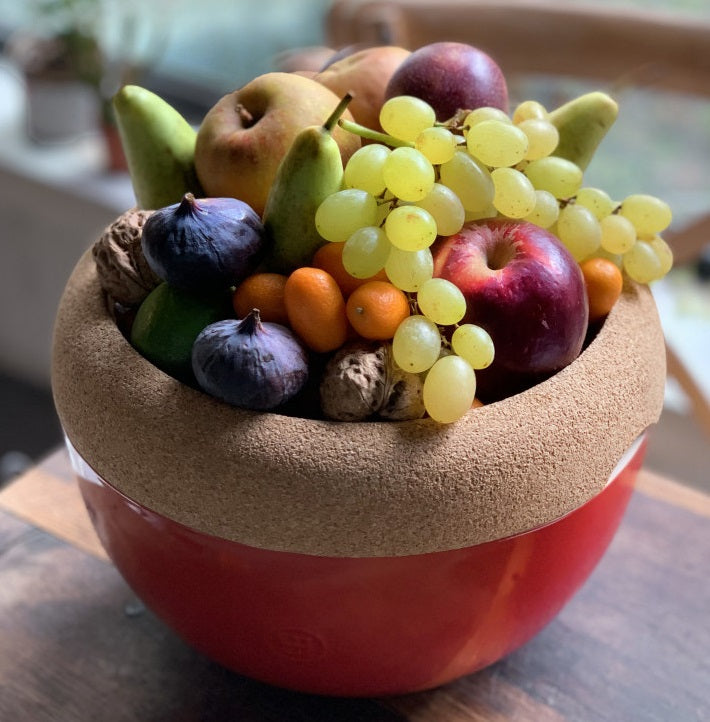 Emile Henry Deep Storage Bowl Burgundy Red by Kitchen Niche