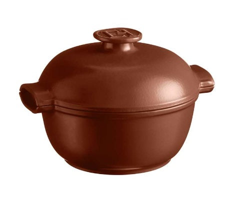 Emile Henry Delight Casserole / Dutch Oven Sienna 2L by Kitchen Niche