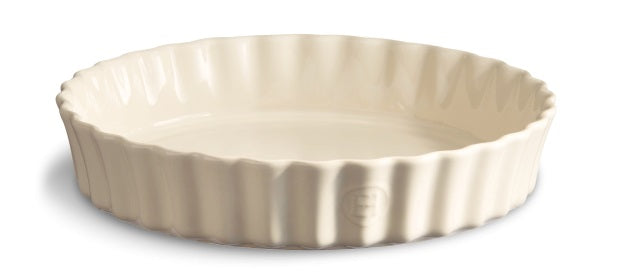 Emile Henry Deep Tart Dish Clay by Kitchen Niche