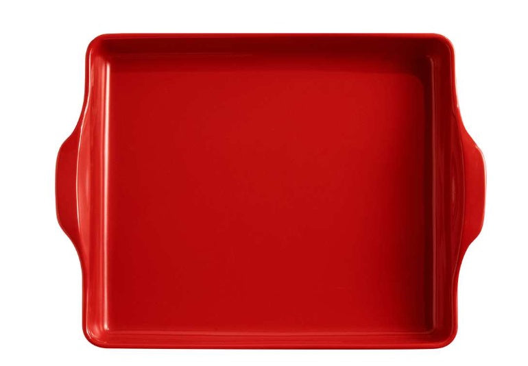 Emile Henry Focaccia Bread Baker Burgundy by Kitchen Niche