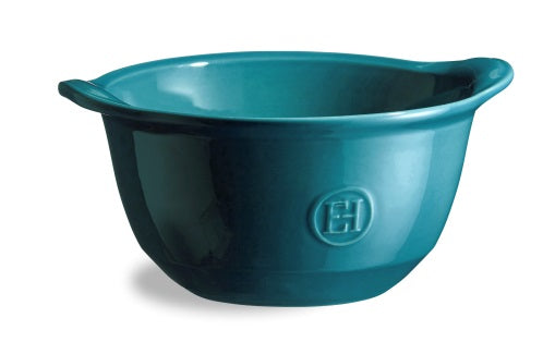 Emile Henry Gratin Bowl Mediterranean Blue by Kitchen Niche