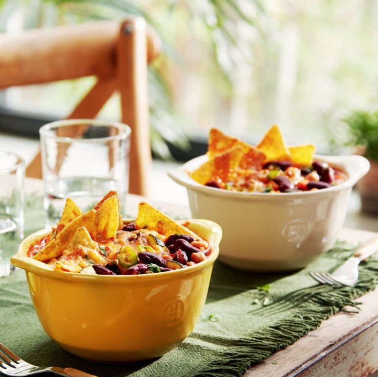 Emile Henry Gratin Bowl Provence Yellow by Kitchen Niche