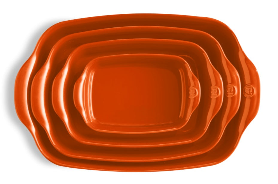 Emile Henry Rectangular Baking Dish Individual Toscane by Kitchen Niche